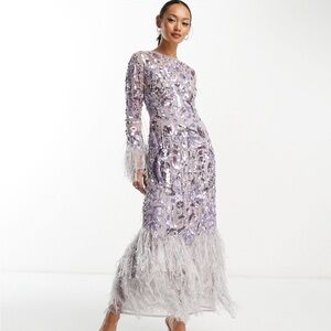 ASOS embellished dress